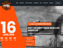 Tablet Screenshot of hotandirtymudrun.com
